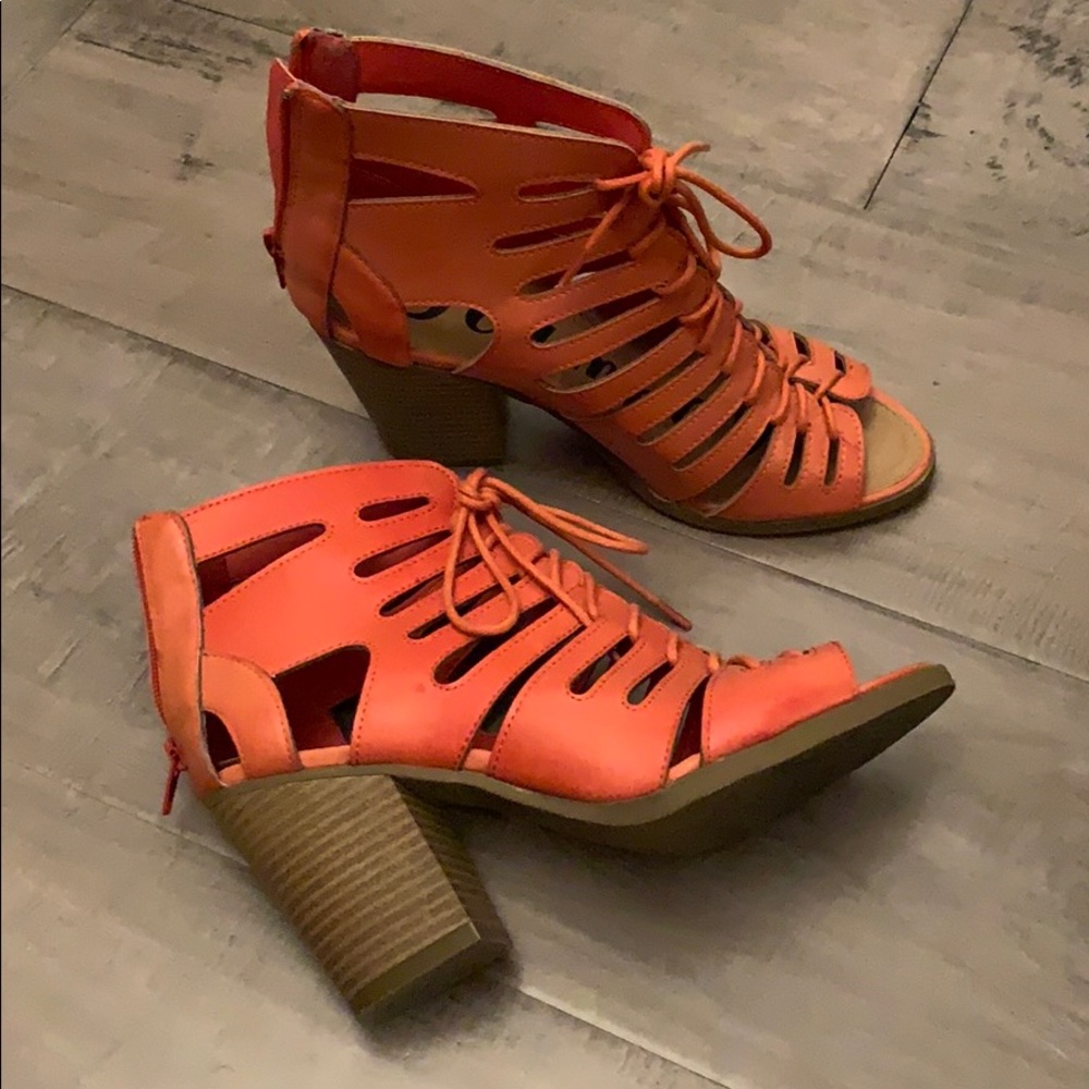 Coral shoes
